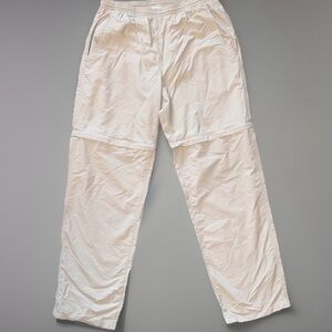 Columbia Omni-Shade PFG Saturday Trail Convertible Pants Mens M Khaki Mesh Line